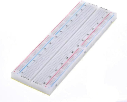 MB-102 Solderless Breadboard – 830 Tie-Point Prototype Board for Electronics Projects, Arduino & DIY Experiments