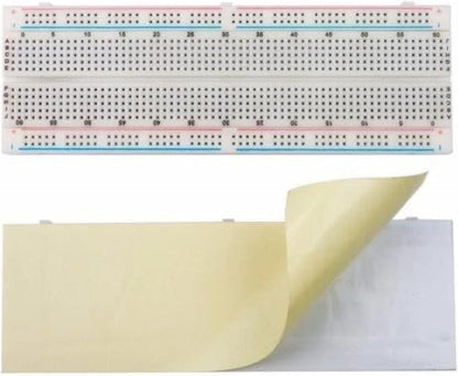 MB-102 Solderless Breadboard – 830 Tie-Point Prototype Board for Electronics Projects, Arduino & DIY Experiments