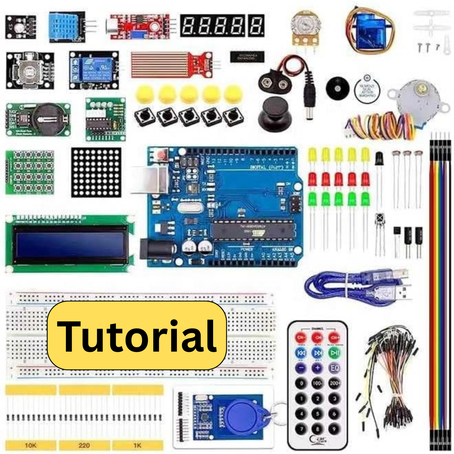 RFID Starter Kit for UNO R3 – Complete Microcontroller Learning Set for STEM & Robotics