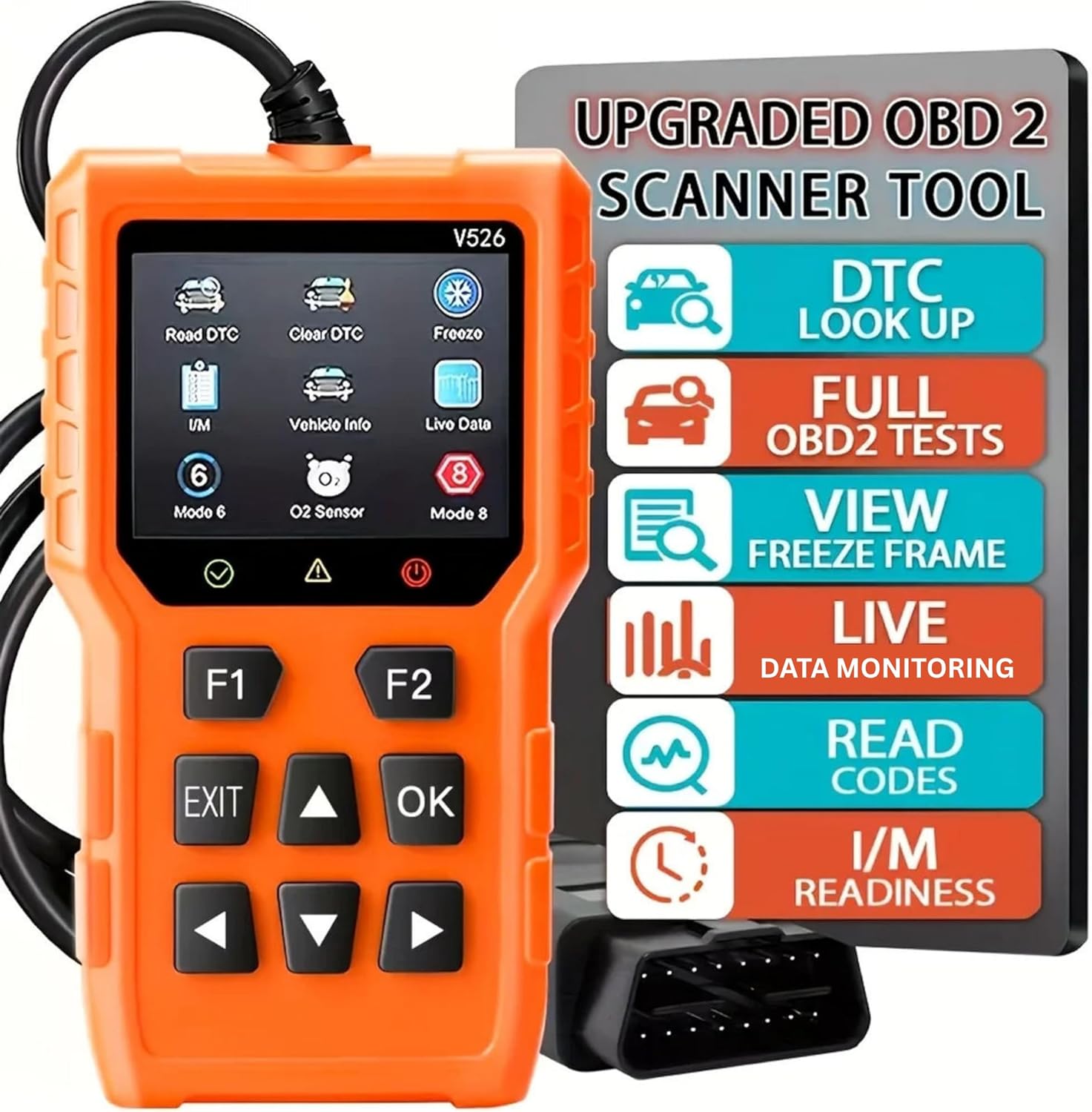 OBD2 Code Reader (Wired)